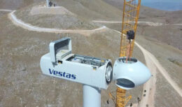 Aerogerador eólica da Vestas